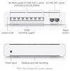 Ubiquiti UniFi USW-PRO-XG-8-POE 8x10GbE Multi-Gigabit LAN PoE port 2xSFP+ port 155W L3 menedzselhető switch