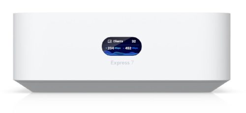Ubiquiti UX7 UniFi Express 1x10GbE WAN 1x2.5GbE LAN port Tri-Band Wi-Fi 7 Access Point & Cloud Gateway
