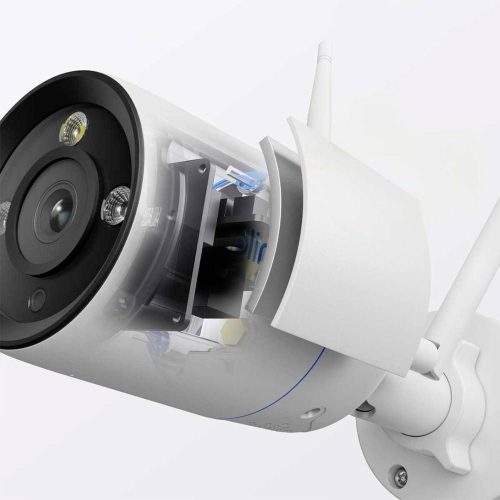 Reolink W330 ,8MP,H265,IR30m,SD kártya,FehérLED,Dual-Band Wifi csőkamera