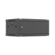 Lanberg WF01-6404-00B 19" 4U SZÉL:600mm MÉLY:450mm MAG:290mm lapraszerelt fémajtós fekete fali rack szekrény