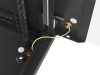 Lanberg WF01-6404-10B 19" 4U SZÉL:600mm MÉLY:450mm MAG:290mm lapraszerelt üvegajtós fekete fali rack szekrény