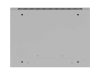 Lanberg WF01-6404-10S 19" 4U SZÉL:600mm MÉLY:450mm MAG:290mm lapraszerelt üvegajtós szürke fali rack szekrény