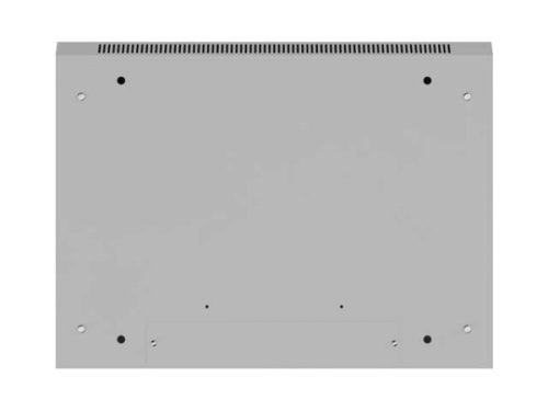 Lanberg WF01-6404-10S 19" 4U SZÉL:600mm MÉLY:450mm MAG:290mm lapraszerelt üvegajtós szürke fali rack szekrény