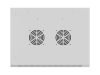 Lanberg WF01-6404-10S 19" 4U SZÉL:600mm MÉLY:450mm MAG:290mm lapraszerelt üvegajtós szürke fali rack szekrény