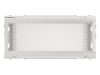 Lanberg WF01-6404-10S 19" 4U SZÉL:600mm MÉLY:450mm MAG:290mm lapraszerelt üvegajtós szürke fali rack szekrény