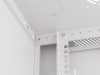 Lanberg WF01-6404-10S 19" 4U SZÉL:600mm MÉLY:450mm MAG:290mm lapraszerelt üvegajtós szürke fali rack szekrény