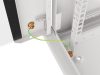 Lanberg WF01-6404-10S 19" 4U SZÉL:600mm MÉLY:450mm MAG:290mm lapraszerelt üvegajtós szürke fali rack szekrény