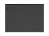 Lanberg WF01-6406-23B 19" 6U SZÉL:600mm MÉLY:450mm MAG:379mm lapraszerelt perforált ajtós fekete fali rack szekrény