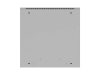 Lanberg WF01-6615-10S 19" 15U SZÉL:600mm MÉLY:600mm MAG:774mm lapraszerelt üvegajtós szürke fali rack szekrény