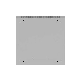   Lanberg WF01-6615-10S 19" 15U SZÉL:600mm MÉLY:600mm MAG:774mm lapraszerelt üvegajtós szürke fali rack szekrény