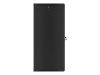 Lanberg WF01-6627-10B 19" 27U SZÉL:600mm MÉLY:600mm MAG:1307mm lapraszerelt üvegajtós fekete fali rack szekrény