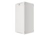 Lanberg WF01-6627-10S 19" 27U SZÉL:600mm MÉLY:600mm MAG:1307mm lapraszerelt üvegajtós szürke fali rack szekrény