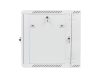 Lanberg WF02-6612-10S 19" 12U SZÉL:600mm MÉLY:600mm MAG:640mm lapraszerelt üvegajtós szürke kétrészes fali rack szekrény