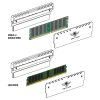 Spirit of Gamer Memória Hűtő - HEATSINK RGB MEMORY (DDR3/DDR4, RGB, aluminium, fekete)