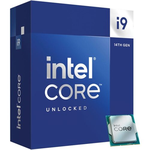 Intel Processzor - Core i9-14900F (2000Mhz 36MBL3 Cache 10nm 65W skt1700 Raptor Lake) BOX No VGA