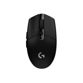   Logitech Egér - G305 LightSpeed (Vezeték nélküli, Gaming, Optikai, 6 gombos, USB wireless egység, 12000 DPI, fekete)