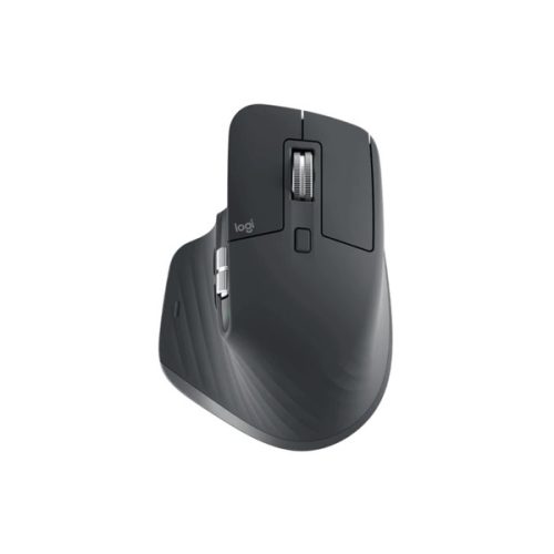 Logitech Egér - MX Master 3S (Vezeték nélküli, USB, Lézer, 8000 dpi, Grafitszürke)