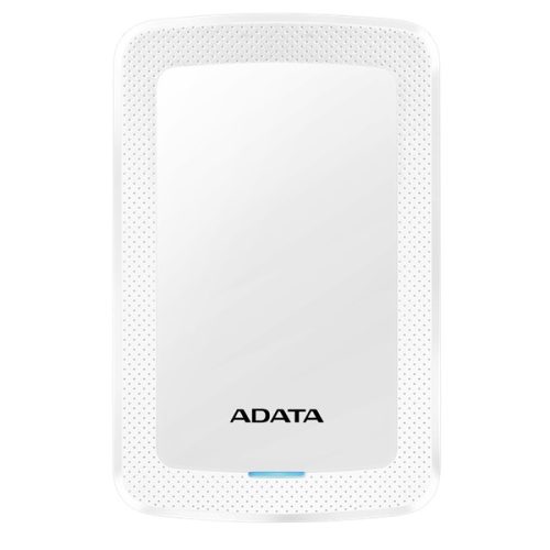 ADATA Külső HDD 2.5" - 1TB HV300 (USB3.1, LED, Slim, Fehér)