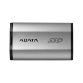  ADATA Külső SSD 1TB - SD810 (USB 3.2 Gen.2x2, R/W: 2000/2000 MB/s, IP68, Szürke)