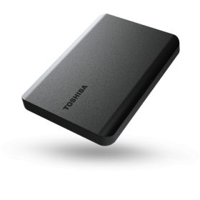   Toshiba Külső HDD 2.5" - 4TB Canvio Basics Fekete (USB3.0; ~5Gbps; NTFS/HFS+; matt)