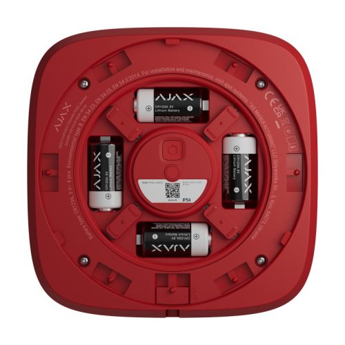 Ajax EN54-FIREPROTECT-SOUNDER-RED