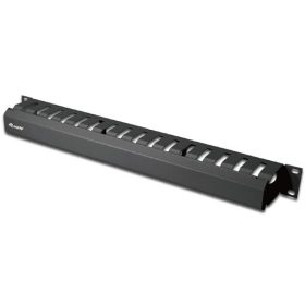   Equip Rackszekrény kiegészítő - 327313 (Kábel rendező panel, fekete)