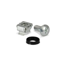   Equip Rackszekrény kiegészítő - 922493 (Rack csavar készlet (kosaras anya + csavar), M6) 50db/csomag