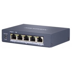   Hikvision Switch PoE - DS-3E0505HP-E (4 port 1000Mbps, 60W, 1xRJ45 1000Mbps)