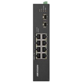   Hikvision Switch PoE - DS-3T0510HP-E/HS (8 port 1000Mbps, 110W, 1xRJ45 1000Mbps, 1xSFP 1000Mbps)