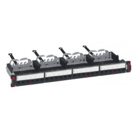   Legrand Patch panel - Cat5e, UTP, 24 portos, 1U, árnyékolatlan (4x6xRJ45 modulok) gyorscsatlakozók, LCS3