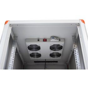   Legrand Rackszekrény ventilátor 19"-  4 ventilátor,termosztát, 320m3/óra,Fekete (19" álló Evoline/Estap rackszekrényhez)