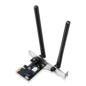   Mercusys Hálózati adapter WiFi AXE5400 - MA86XE (PCIe; 2402Mbps 6GHz + 2402Mbps 5GHz + 574Mpbs 2,4GHz; BT5.2; WPA3)