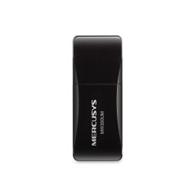   Mercusys Hálózati adapter WiFi N300 - MW300UM (USB2.0; 300Mpbs 2,4GHz)