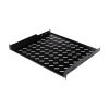 Equip Rackszekrény kiegészítő - EZFS-19-1-60-B (Fix polc, 19", 1U, Mélység: 400mm, fekete)