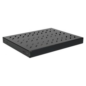   Equip Rackszekrény kiegészítő - EZVS-19-1-35-B (Fix polc, 19", 1U, Mélység: 350mm, fekete)