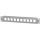 Manhattan Patch panel - Üres patch panel, 10 portos, 10" 1U, Szürke