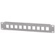Manhattan Patch panel - Üres patch panel, 10 portos, 10" 1U, Szürke