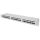 Manhattan Patch panel - CAT6A FTP árnyékolt patch panel, 24 portos, 1U,  Szürke