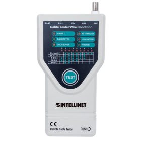   Manhattan Kábel teszter - 780094 (RJ45, RJ11, FireWire, USB-A, USB-B)