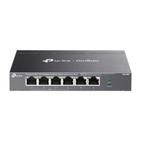   TP-Link Switch  PoE - DS106P (6port 100Mbps; 4x at PoE+ port; 67W)