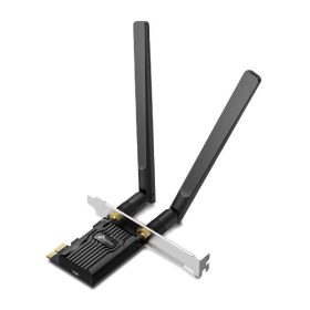   TP-Link Hálózati adapter WiFi AX1800 - Archer TX20E (PCI-E; 574Mbps 2.4Ghz + 1201Mbps 5Ghz; Bluetooth 5.2; Wifi6)
