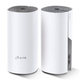   TP-Link Mesh WiFi AC1200 - Deco E4 (2 pack; 300Mbps 2,4GHz + 867Mbps 5GHz)