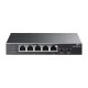 TP-Link Switch  PoE - TL-SG1005P-PD (5port 1Gbps; 1port PoE++ be és 4port PoE+ kimenet; max 66W)