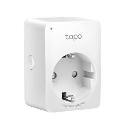 TP-Link Okos Dugalj - Tapo P100 2-pack (230V-10A; 2,4GHz WiFi; Távoli hozzáférés; Ütemezés; Távoli mód)