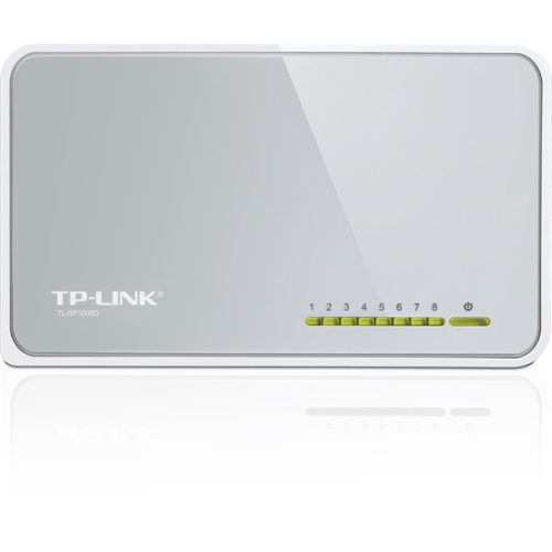 TP-Link Switch  - TL-SF1008D (8 port, 100Mbps)