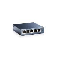 TP-Link Switch  - TL-SG105 (5 port, 1000Mbps; fém ház)