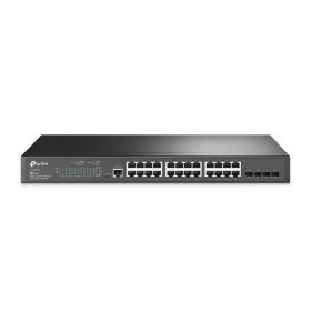   TP-Link Switch Smart - SG3428 JetStream (L2,L2+; IPv6; 24port 1Gbps + 4port 1Gbps SFP + Console port)