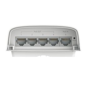   TP-Link Switch  PoE Kültéri - SG2005P-PD (5 port 1Gbps; 1x at/bt PoE in (max90W) + 4x at PoE out port (max 64W))