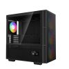 DeepCool Számítógépház - CH560 DIGITAL (fekete, 3x14cm +1x12 ventilátor, Mini-ITX / Micro-ATX / ATX / E-ATX, 2xUSB3.0)