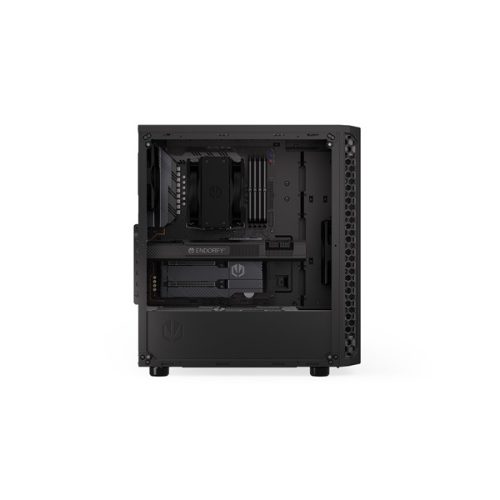 Endorfy Számítógépház - Signum 300 Core (ATX /micro ATX/ITX, 2xUSB3.0, 2x12cm ventilátor, ablakos, fekete)